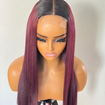 Long Straight Synthetic Black 360° Lace Wig: Sleek, versatile, and naturally undetectable—effortless style for every look, all day long.
