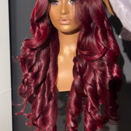 22” 5x5 Wavy Weave Virgin Hair SDD Bouncy Curls: 100% Unprocessed, Natural Volume – Heat-Friendly, Long-Lasti