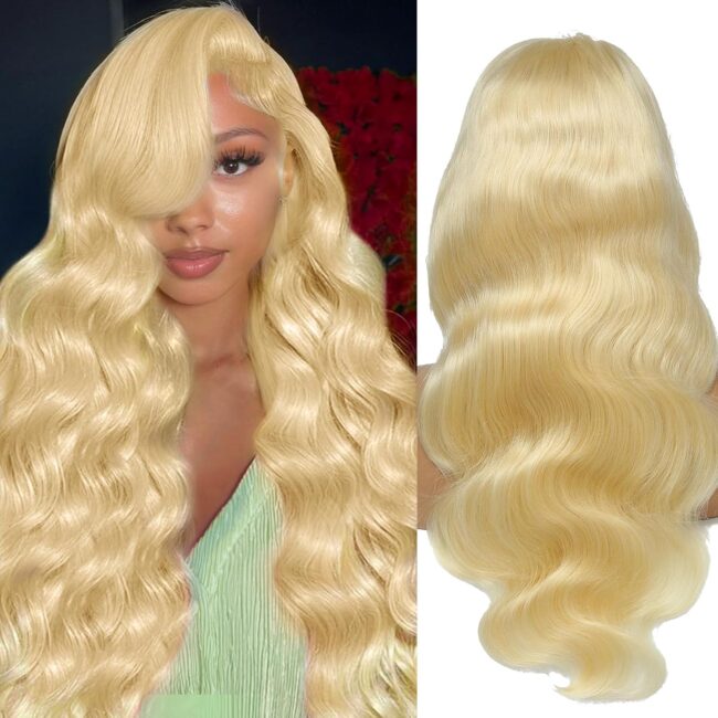 Effortless Glamour, Natural Volume – HD Transparent Body Wave Lace Front Wig with 180% Density & Baby Hair! - Image 3