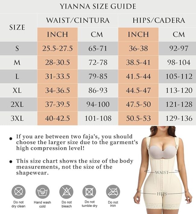 Fajas Colombianas Shapewear for Women: Tummy Control Body Shaper (Post-Surgery Compression Garment) - Image 10