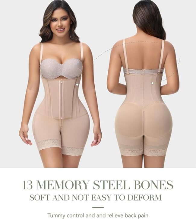 Fajas Colombianas Shapewear for Women: Tummy Control Body Shaper (Post-Surgery Compression Garment) - Image 16