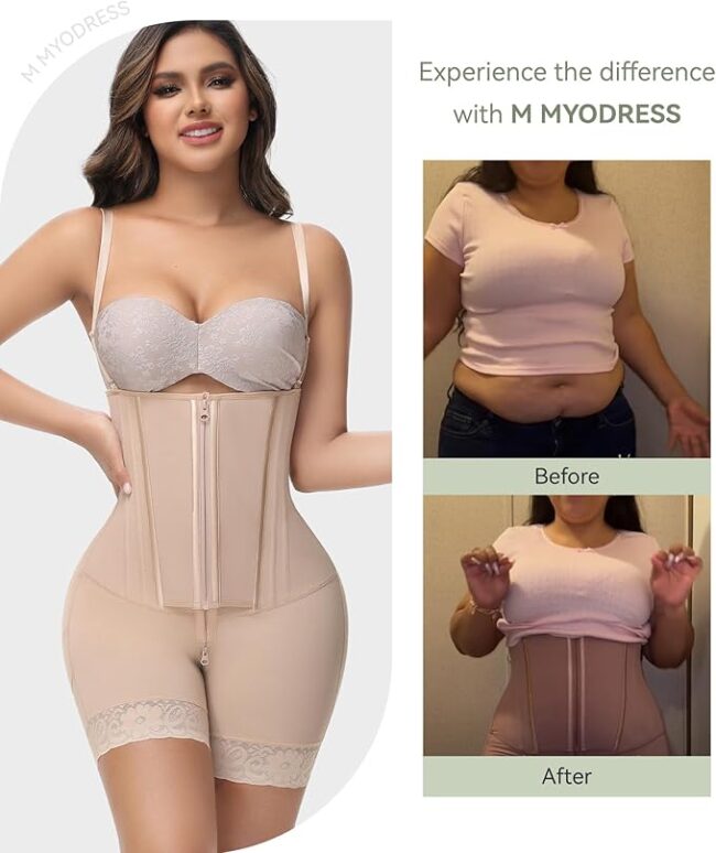 Fajas Colombianas Shapewear for Women: Tummy Control Body Shaper (Post-Surgery Compression Garment) - Image 19