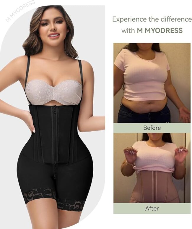 Fajas Colombianas Shapewear for Women: Tummy Control Body Shaper (Post-Surgery Compression Garment) - Image 29