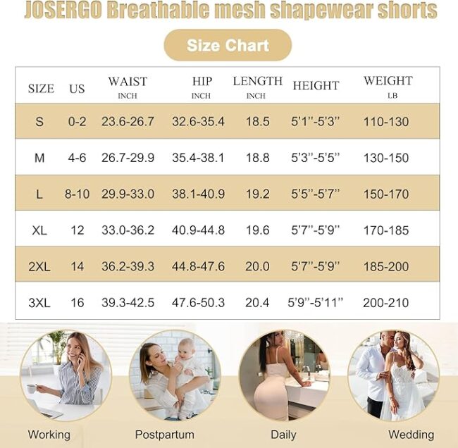 Body Shaper for Women: Fajas Colombianas High-Waist Tummy Control & Butt Lifting Shorts (Adjustable Waist Trainer) - Image 7