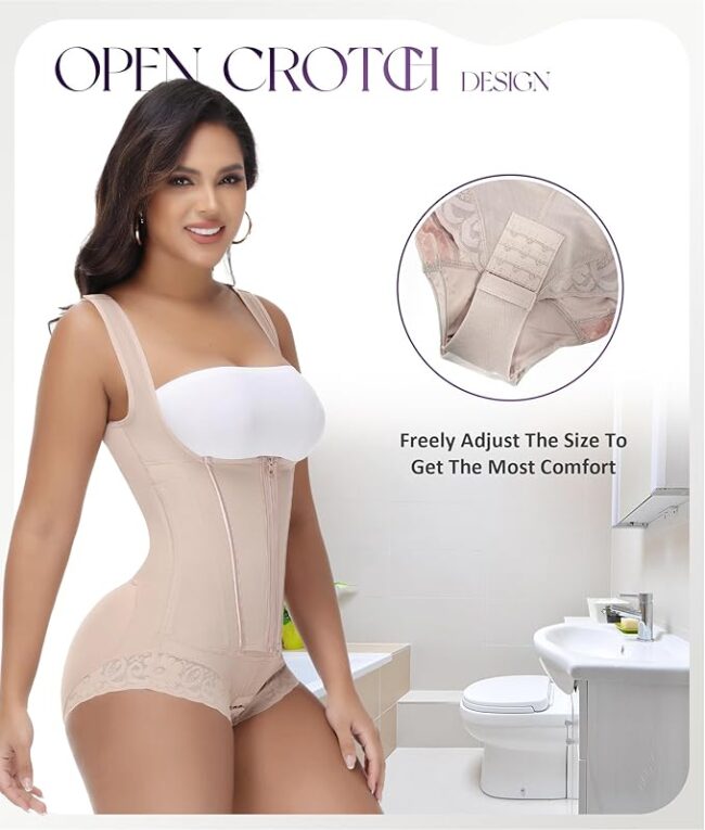 Fajas Colombianas Moldeadoras Post-Surgery Compression Girdle: Tummy Control Body Shaper - Image 8