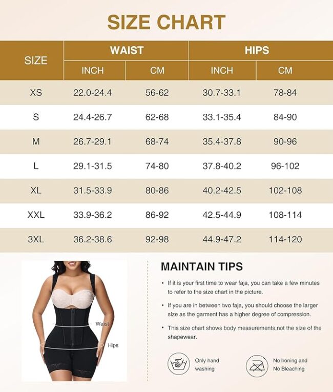 Fajas Colombianas Moldeadoras Post-Surgery Compression Girdle: Tummy Control Body Shaper - Image 19