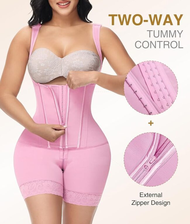 Fajas Colombianas Moldeadoras Post-Surgery Compression Girdle: Tummy Control Body Shaper - Image 6