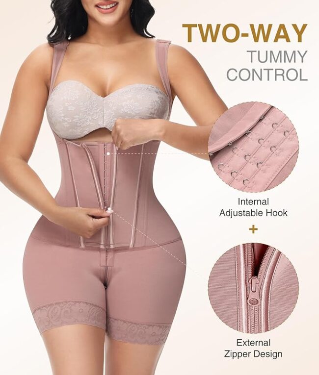 Fajas Colombianas Moldeadoras Post-Surgery Compression Girdle: Tummy Control Body Shaper - Image 14