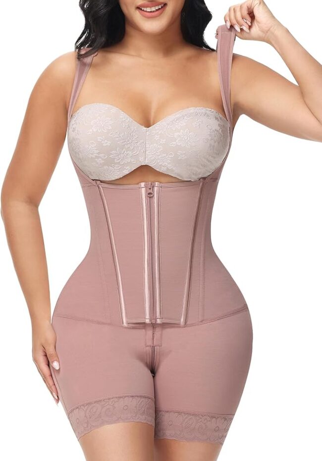 Fajas Colombianas Moldeadoras Post-Surgery Compression Girdle: Tummy Control Body Shaper - Image 12