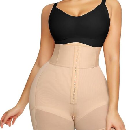 SHAPELLX High Waist Tummy-Sculpting Body Shaper Shorts