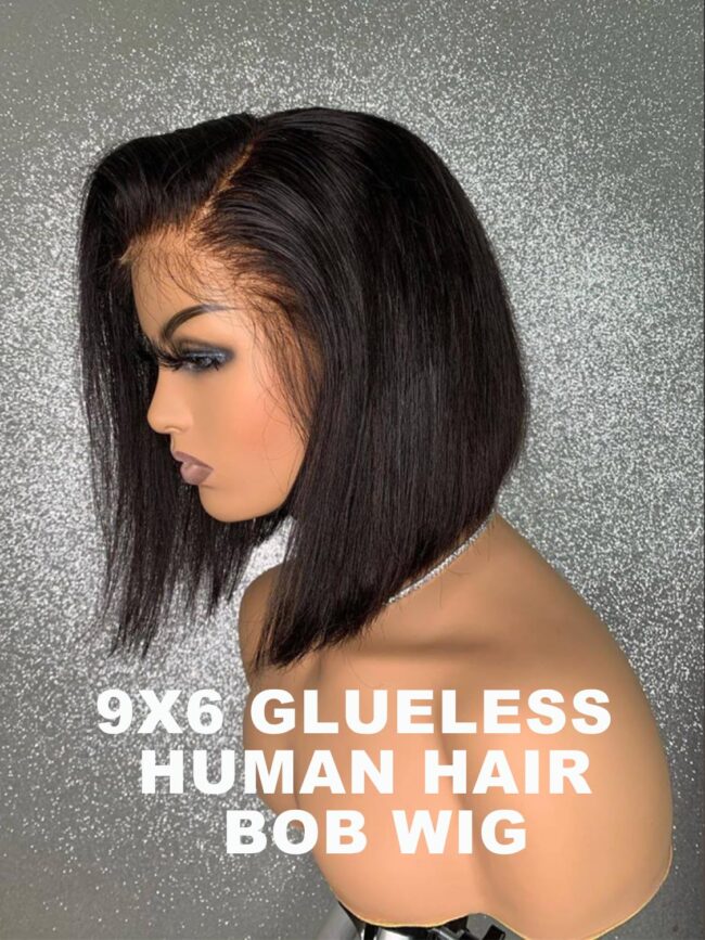 ✨ 12 Inch Chic. Confident. Ready in Seconds – Glueless Short Bob Closure Wig with 4x4 HD Closure & 180% Density! ✨ - Image 11
