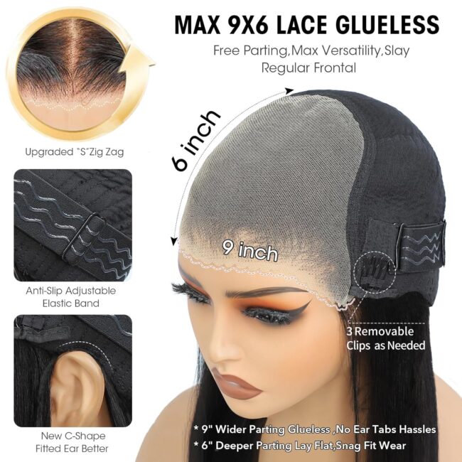 ✨ 12 Inch Chic. Confident. Ready in Seconds – Glueless Short Bob Closure Wig with 4x4 HD Closure & 180% Density! ✨ - Image 9