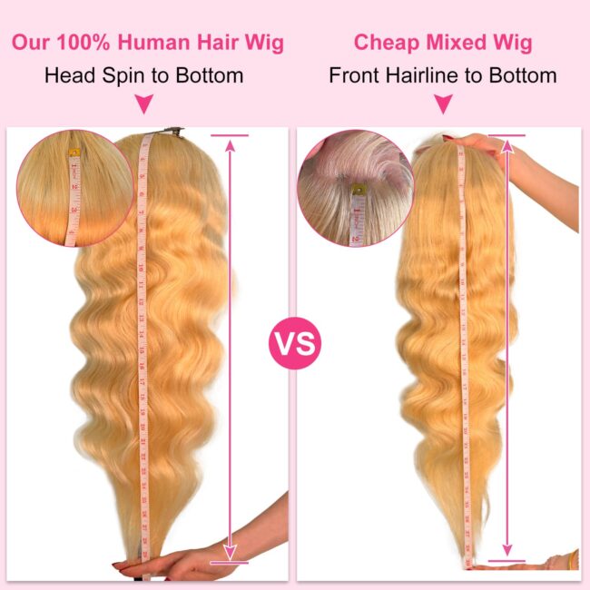 ✨ Ultimate Realism & Longevity – 34” 13x6 HD Skin-Like Frontal Wig with 200% Density & 2-Year Wear ( - Image 8