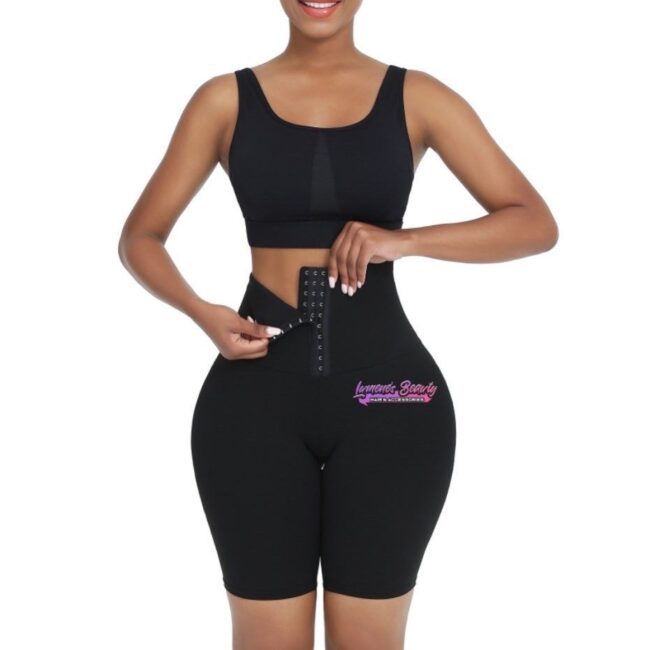 SHAPELLX High Waist Tummy-Sculpting Body Shaper Shorts - Image 7