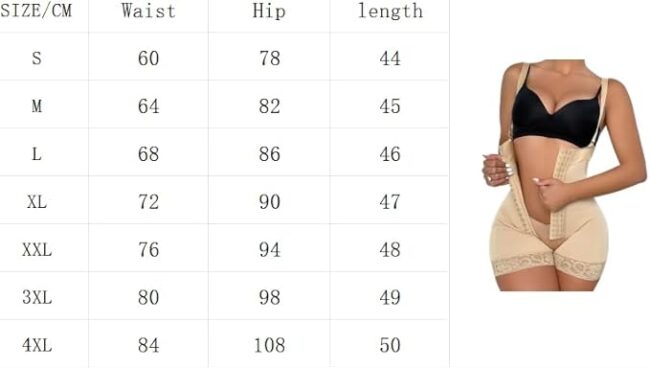 Women’s Waist Buckle Open-Crotch Camisole Bodysuit: Abdominal Shaping & Postpartum Support - Image 8