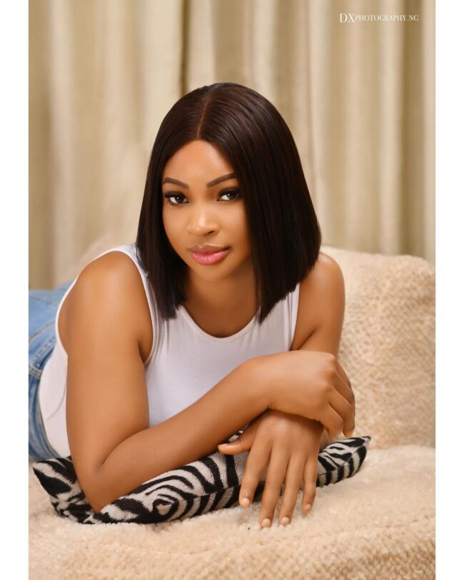 10 Inches Lux SDD Blonde Bone Straight Short Hair Wig: Human-Grade, Heat-Resistant, Pre-Plucked with Natural Hairline - Image 7