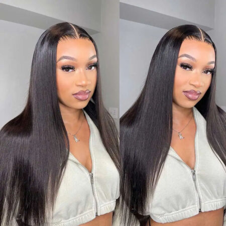 "Glueless Wear-to-Go Wig: Quick, Natural, No-Fuss Style"