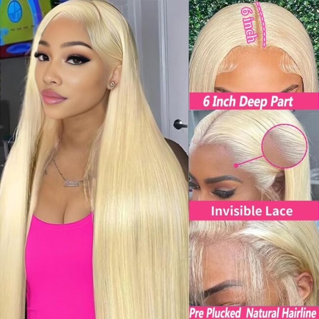 ✨ Ultimate Realism & Longevity – 26” 13x6 HD Skin-Like Frontal Wig with 200% Density & 2-Year Wear - Image 2