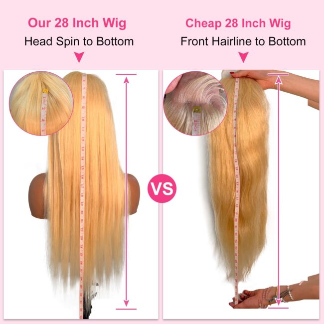 ✨ Ultimate Realism & Longevity – 26” 13x6 HD Skin-Like Frontal Wig with 200% Density & 2-Year Wear - Image 4