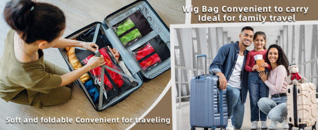 8 Bags. Total Protection. One Hanger – Your Complete Wig & Extension Storage System - Image 11