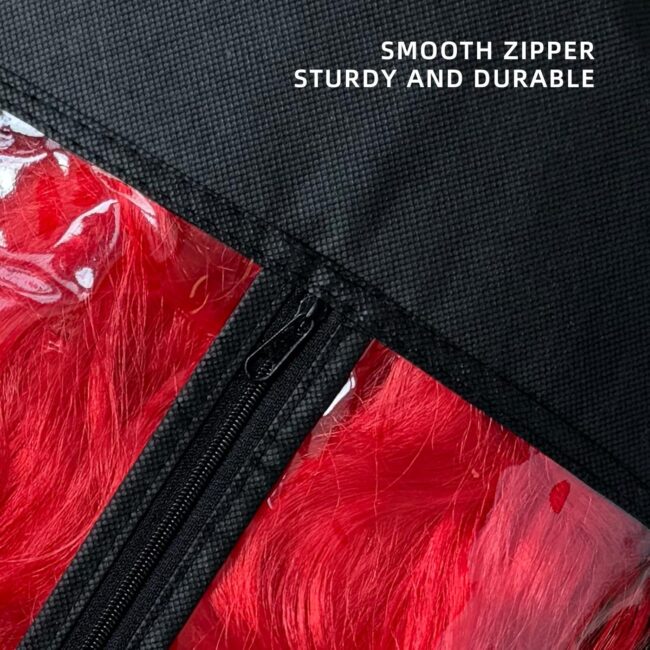 8 Bags. Total Protection. One Hanger – Your Complete Wig & Extension Storage System - Image 5