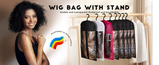 8 Bags. Total Protection. One Hanger – Your Complete Wig & Extension Storage System - Image 10