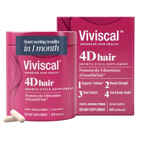 Hair Growth Cycle Supplements for Women – For Full, Strong, and Healthy Hair; Made with Keratin, Vitamin A, Biotin, Zinc