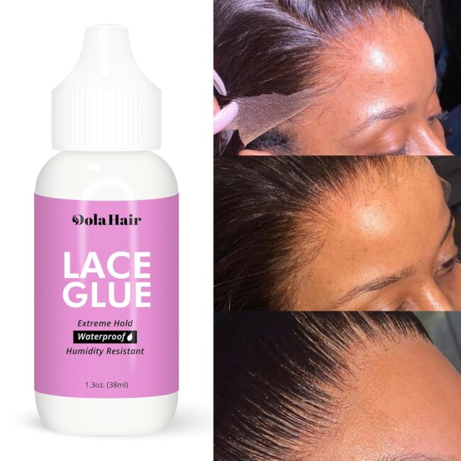 Seamless Hold, Invisible Finish – Complete Lace Glue Kit with Tint, Spray & Installation Tools (Medium Brown) - Image 4