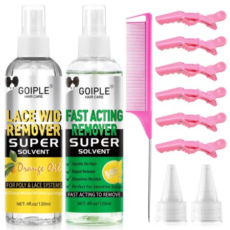 Remove in Minutes, Not Hours – Fast-Acting 2-Step Wig & Bonding Remover System