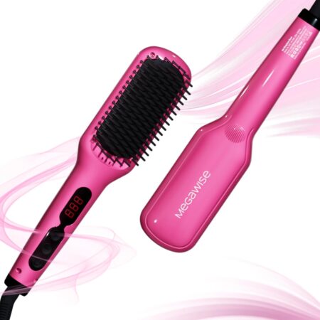 Rose Red Style in Seconds – The Hair Straightener Brush Series: Where Speed Meets Salon Perfection