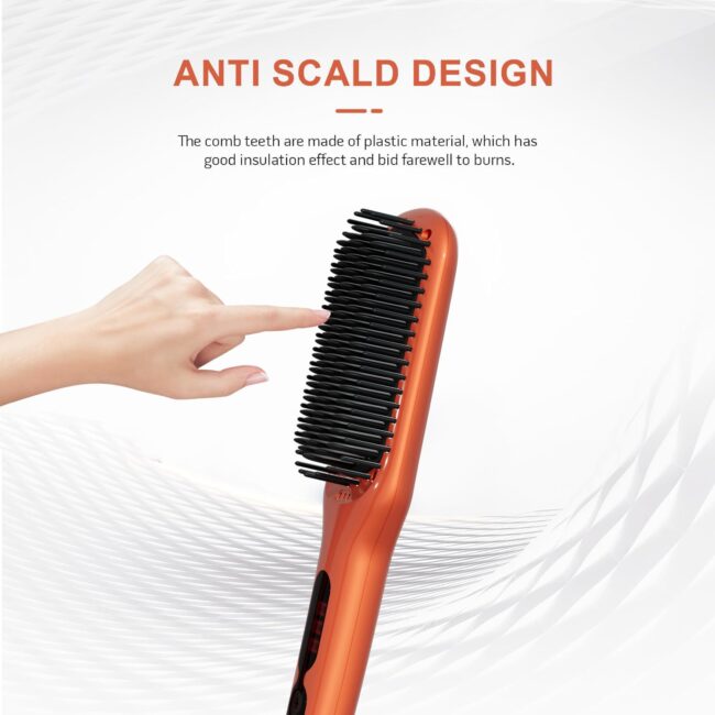 Style in Seconds – The Hair Straightener Brush Series: Where Speed Meets Salon Perfection - Image 4