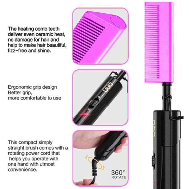 The Complete Stylist’s Toolkit – 4-Piece Hair Styling Kit for Flawless Lace Front Perfection! - Image 4