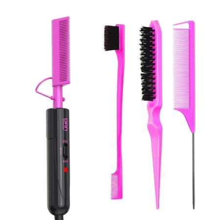 The Complete Stylist’s Toolkit – 4-Piece Hair Styling Kit for Flawless Lace Front Perfection!