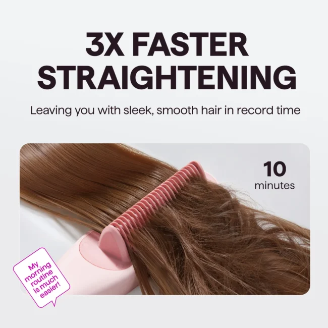 Wavytalk Pro 3-in-1 Straightening Brush – Steam Reduces Damage, Nourishes Hair, and Expedites Straightening - Image 14