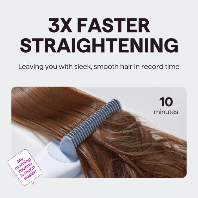 Wavytalk Pro Steam Hair Straightener Brush – Steamline Pro 3-in-1 (Dry, Mist, Steam) - Image 5