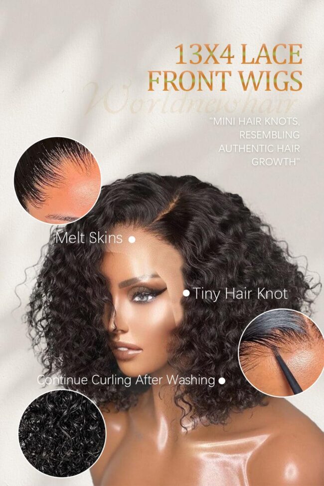 Kinky. Curly. Real. – 13x4 Lace Frontal Kinky Curly & Deep Wave Wig in 10A Grade Virgin Brazilian Hair - Image 6