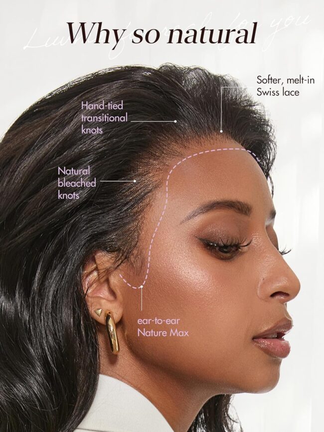 Soft. Flowy. Flexible – 13x4 Loose Body Wave HD Lace Front Wig with Flexi-Fit Drawstring Cap - Image 6